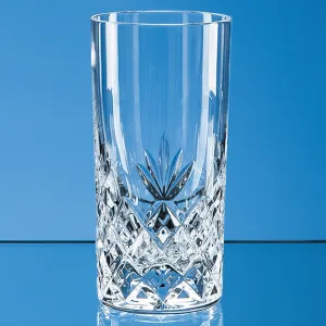 400ml Blenheim Lead Crystal Full Cut High Ball