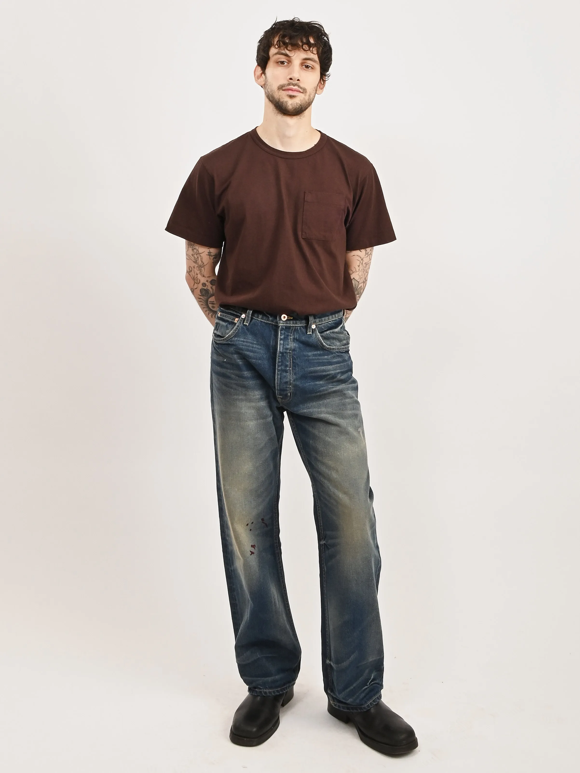 56 Blue Arthur Straight Leg Jeans