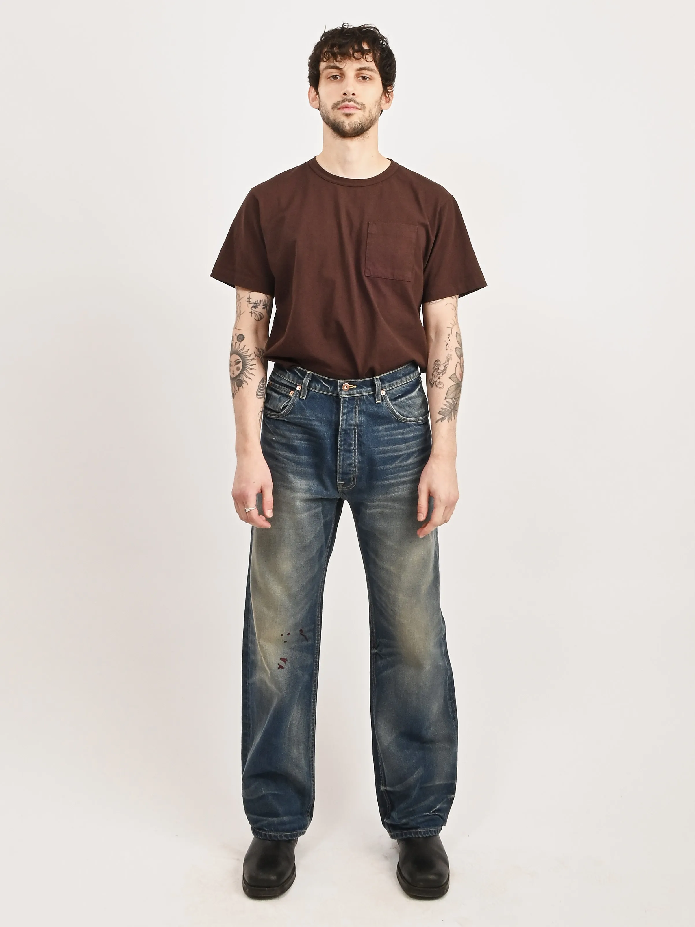 56 Blue Arthur Straight Leg Jeans