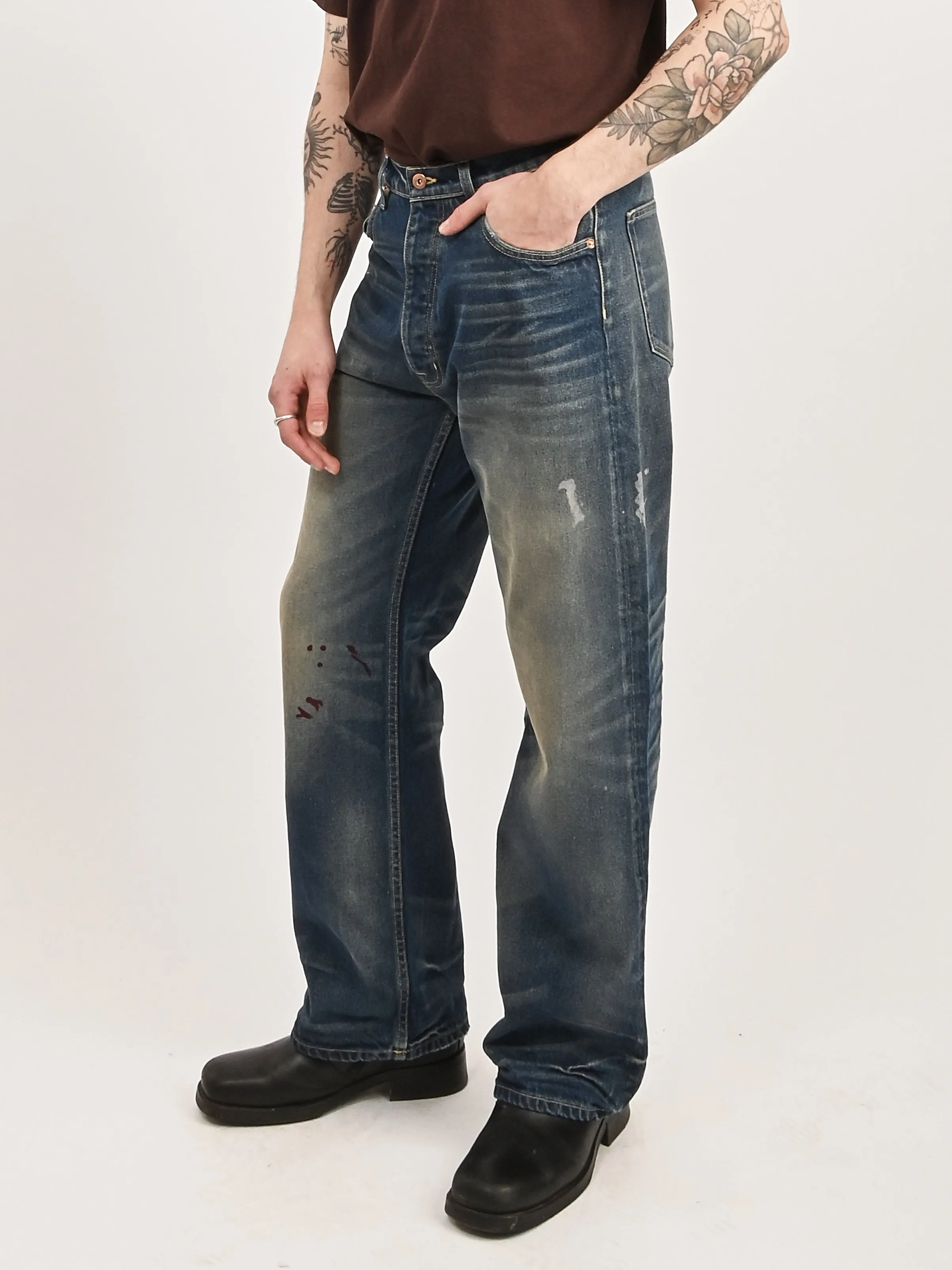 56 Blue Arthur Straight Leg Jeans
