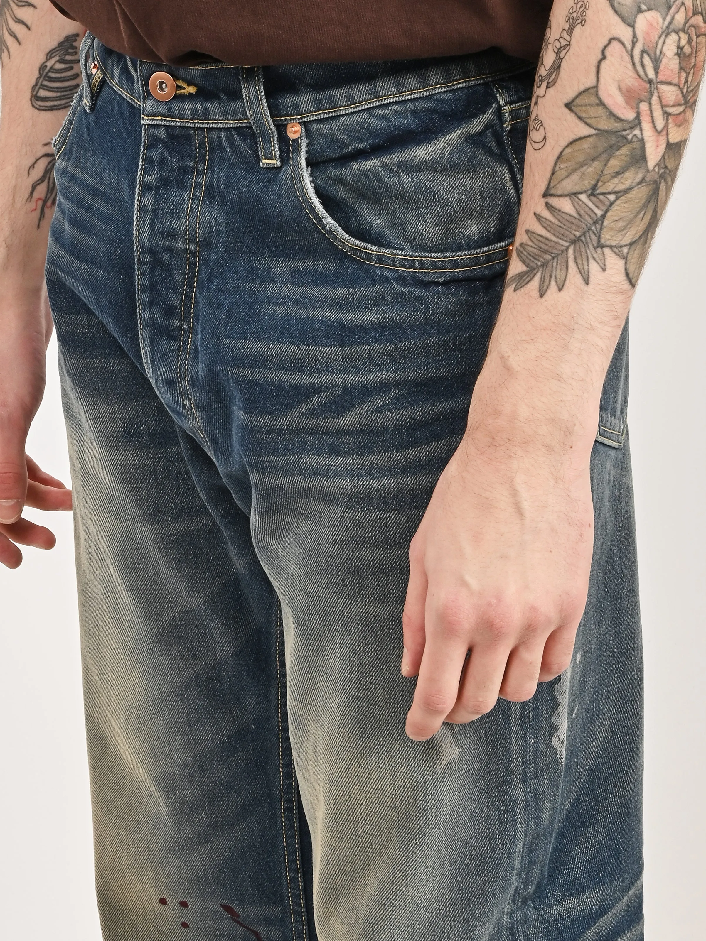 56 Blue Arthur Straight Leg Jeans