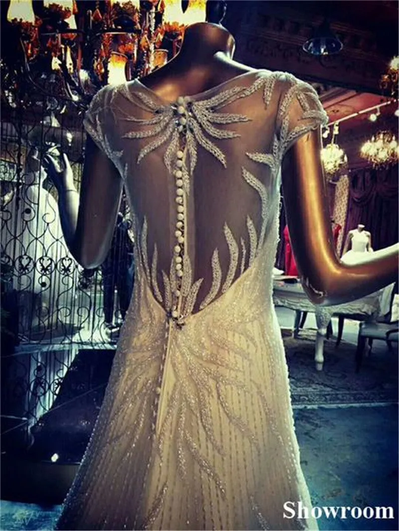 A-line Lace Applique Beaded Princess Wedding Dress Sexy Sweetheart Lace Bridal Gowns 2018