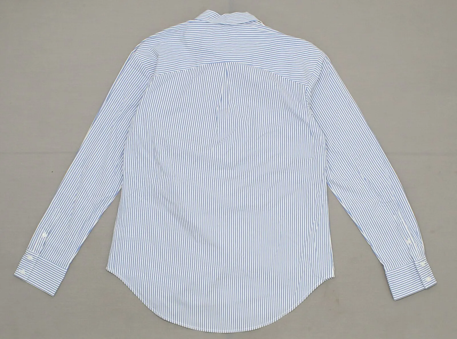 A New Day Women's Striped Long Sleeve Any Day Button Down Shirt Blouse Top