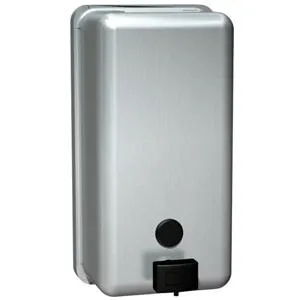 American Specialties 0347 Surface Mounted Vertical Soap Dispenser