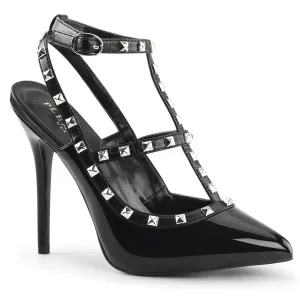 AMUSE-18  Black Patent-Pu