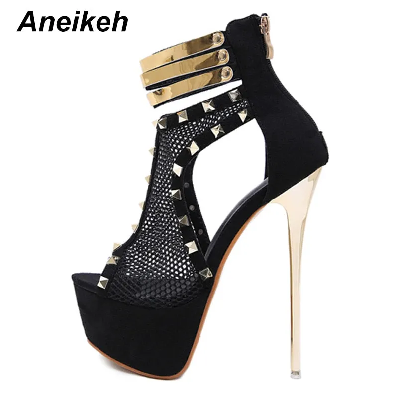 Aneikeh Mesh Rivets Platforms