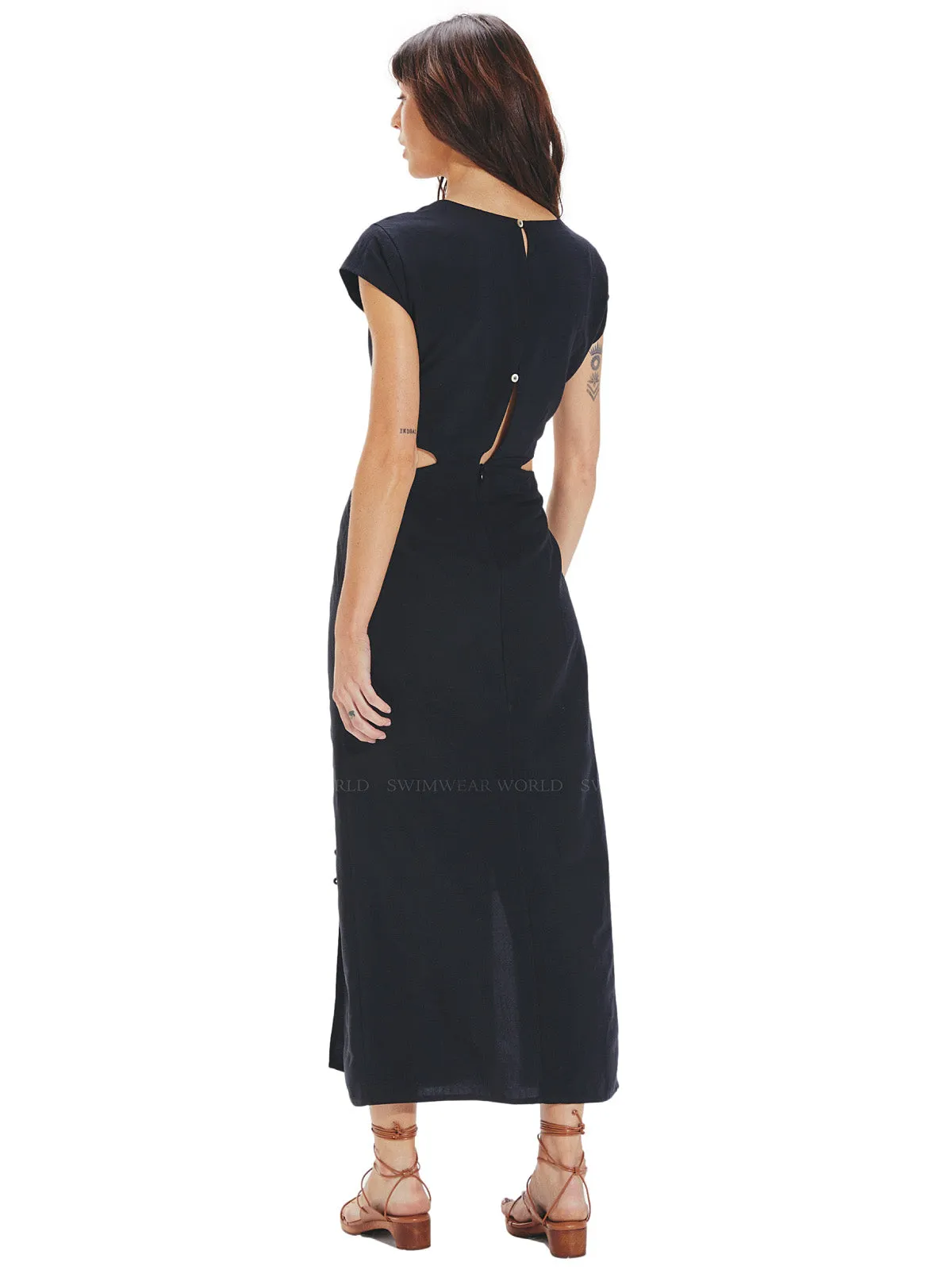 Angelina Detail Long Dress ::RET