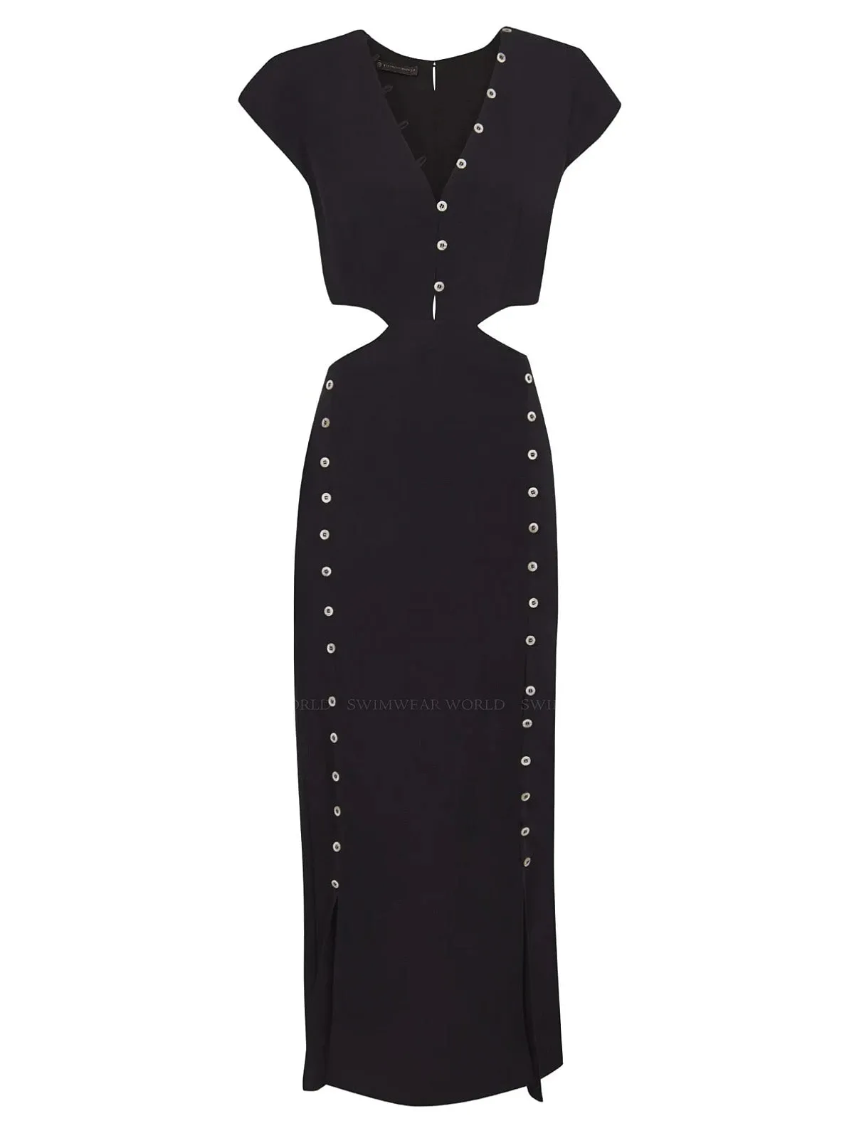 Angelina Detail Long Dress ::RET