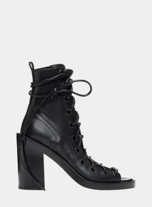 ANN DEMEULEMEESTER | Bernardina Lace-Up Heeled Sandals