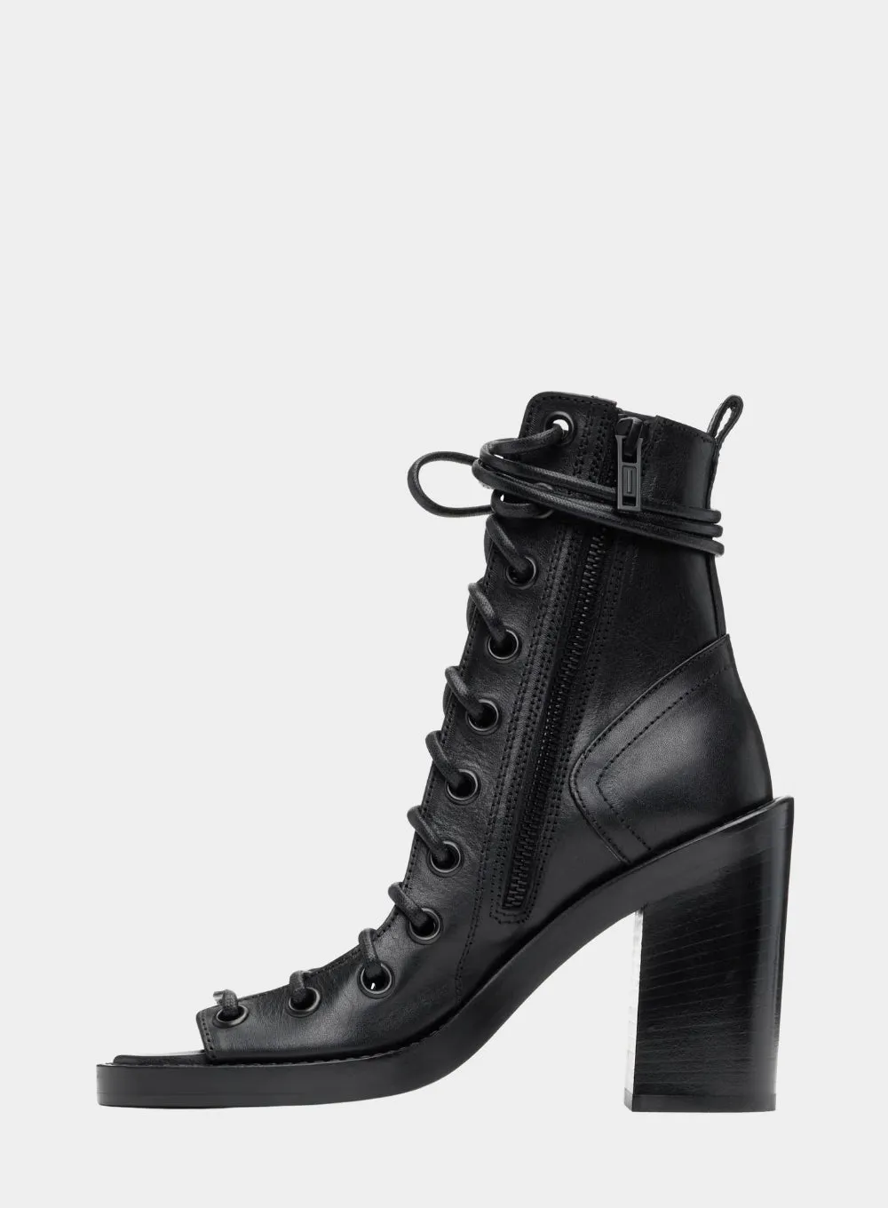 ANN DEMEULEMEESTER | Bernardina Lace-Up Heeled Sandals