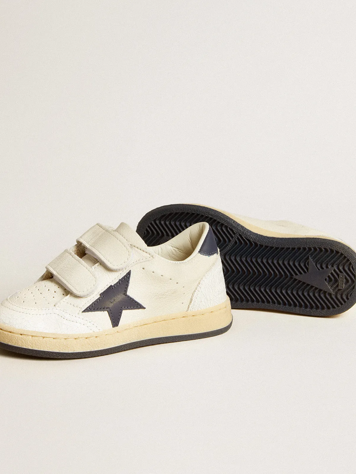 Ballstar Medieval Blue Velcro Sneaker