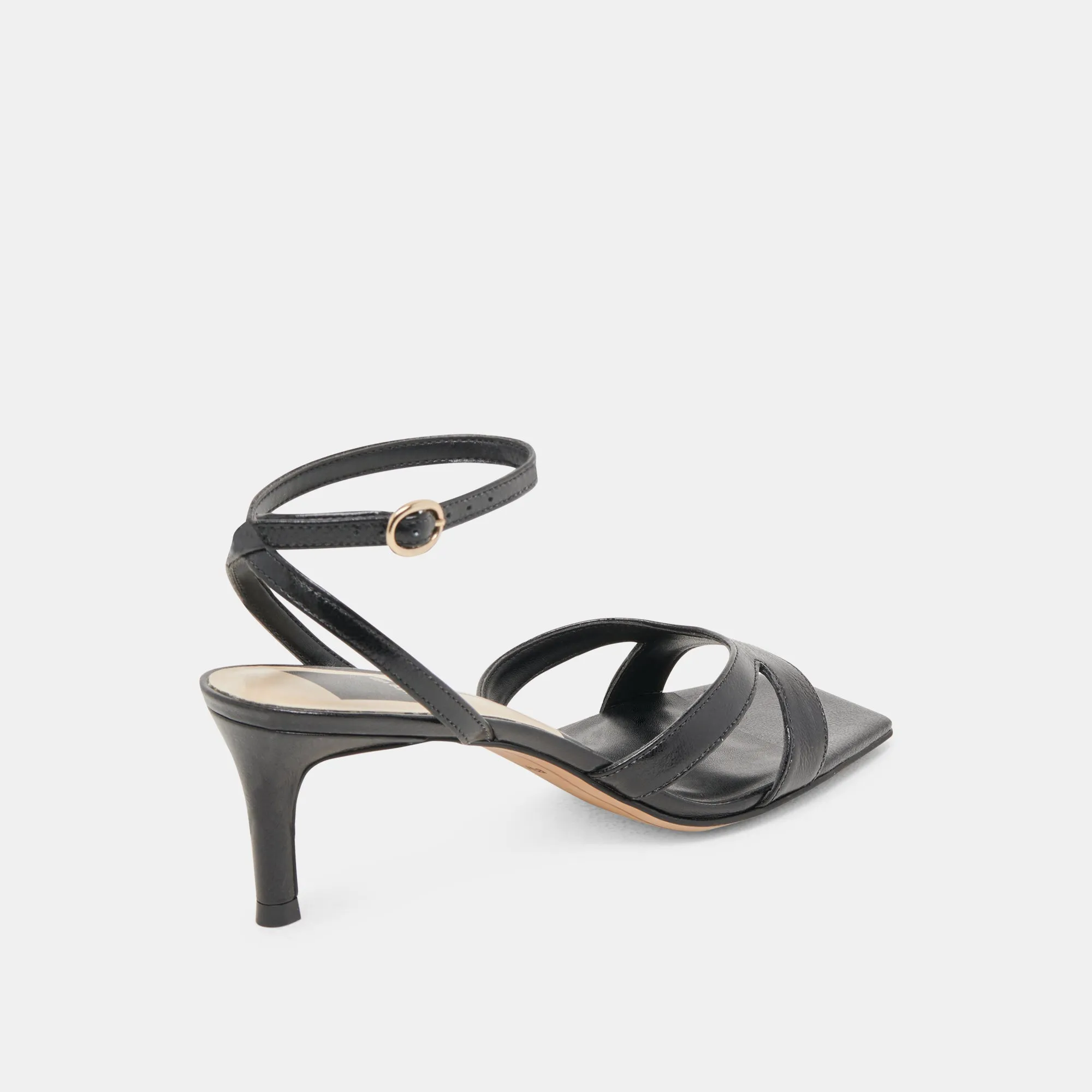 BECKI HEELS MIDNIGHT CRINKLE PATENT