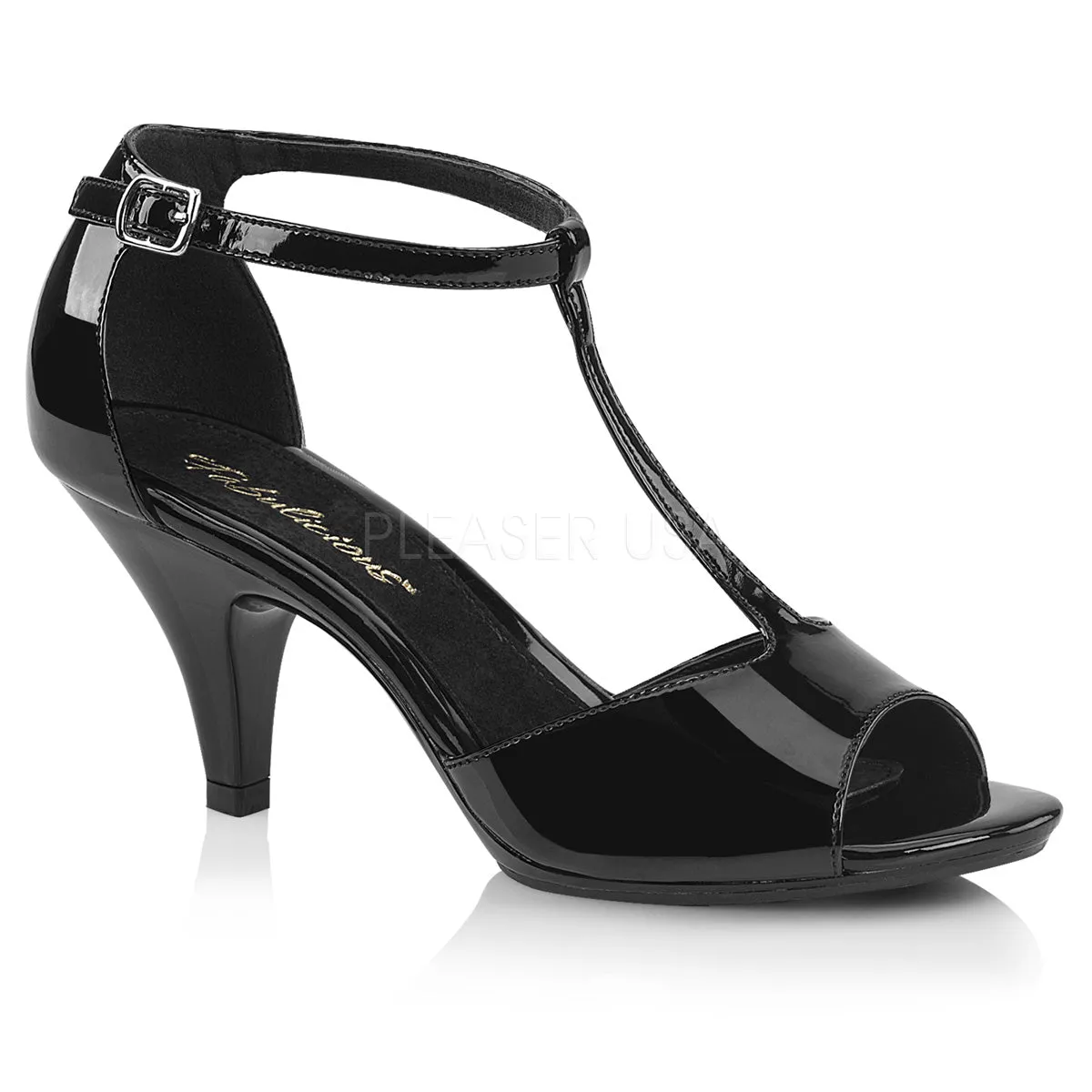 BELLE-371  Black Patent/Black