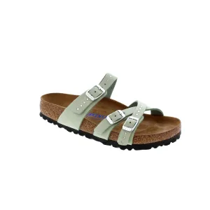 Birkenstock Franca Rivets - Matcha Green