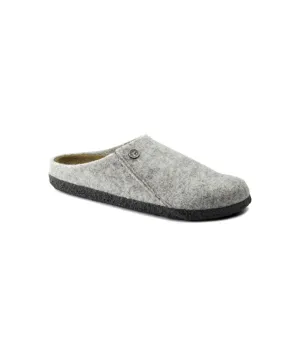 Birkenstock Zermatt Wool Felt Light Grey Clogs