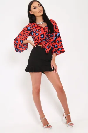 Black Frill Skirt - Colbie