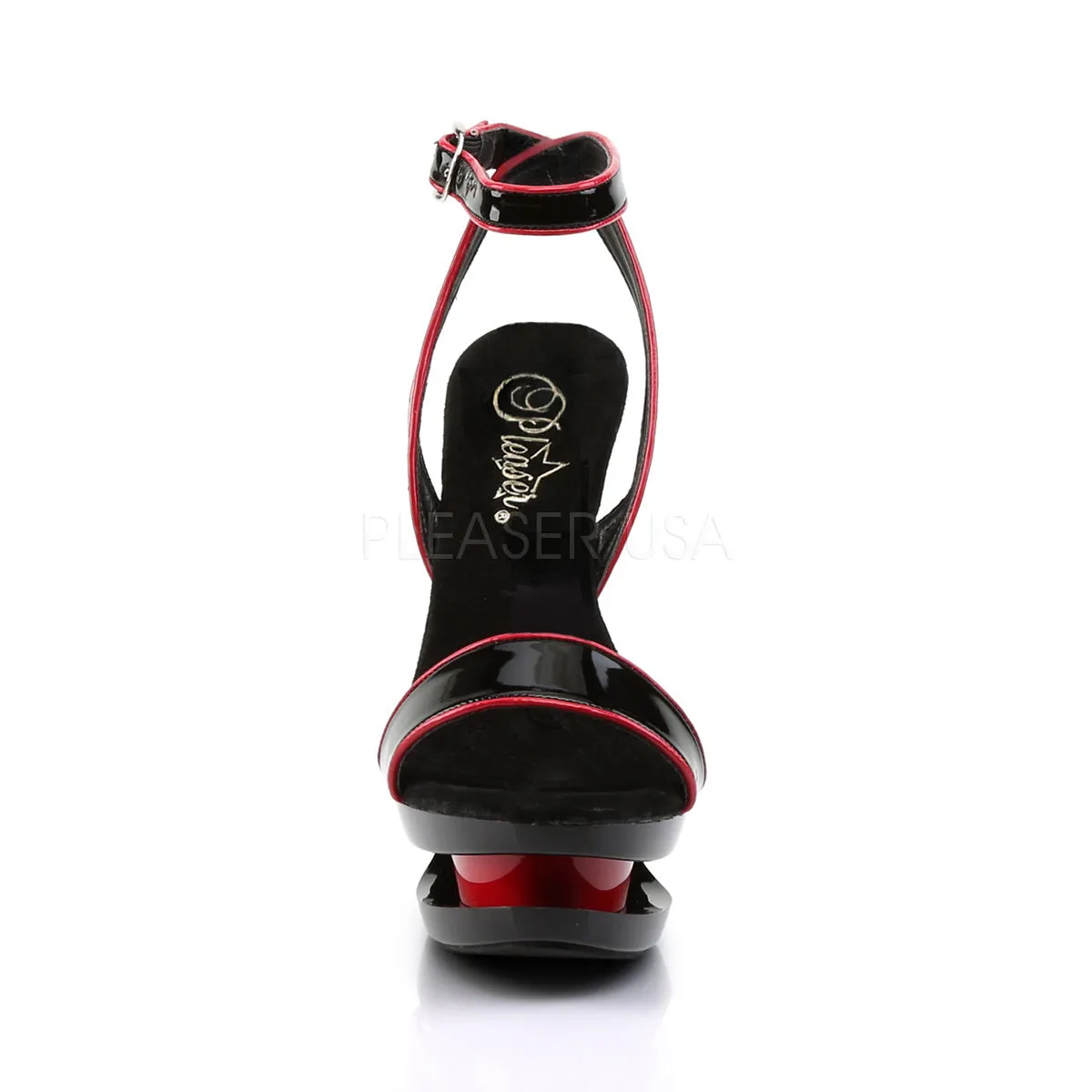 BLONDIE-631-2  Black Red Patent/Black-Red