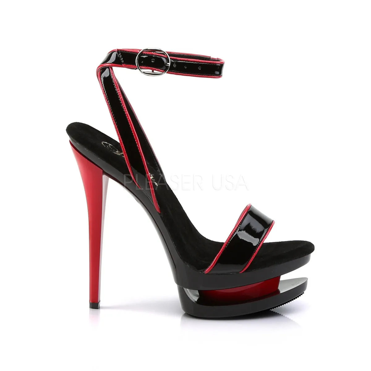 BLONDIE-631-2  Black Red Patent/Black-Red