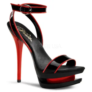 BLONDIE-631-2  Black Red Patent/Black-Red