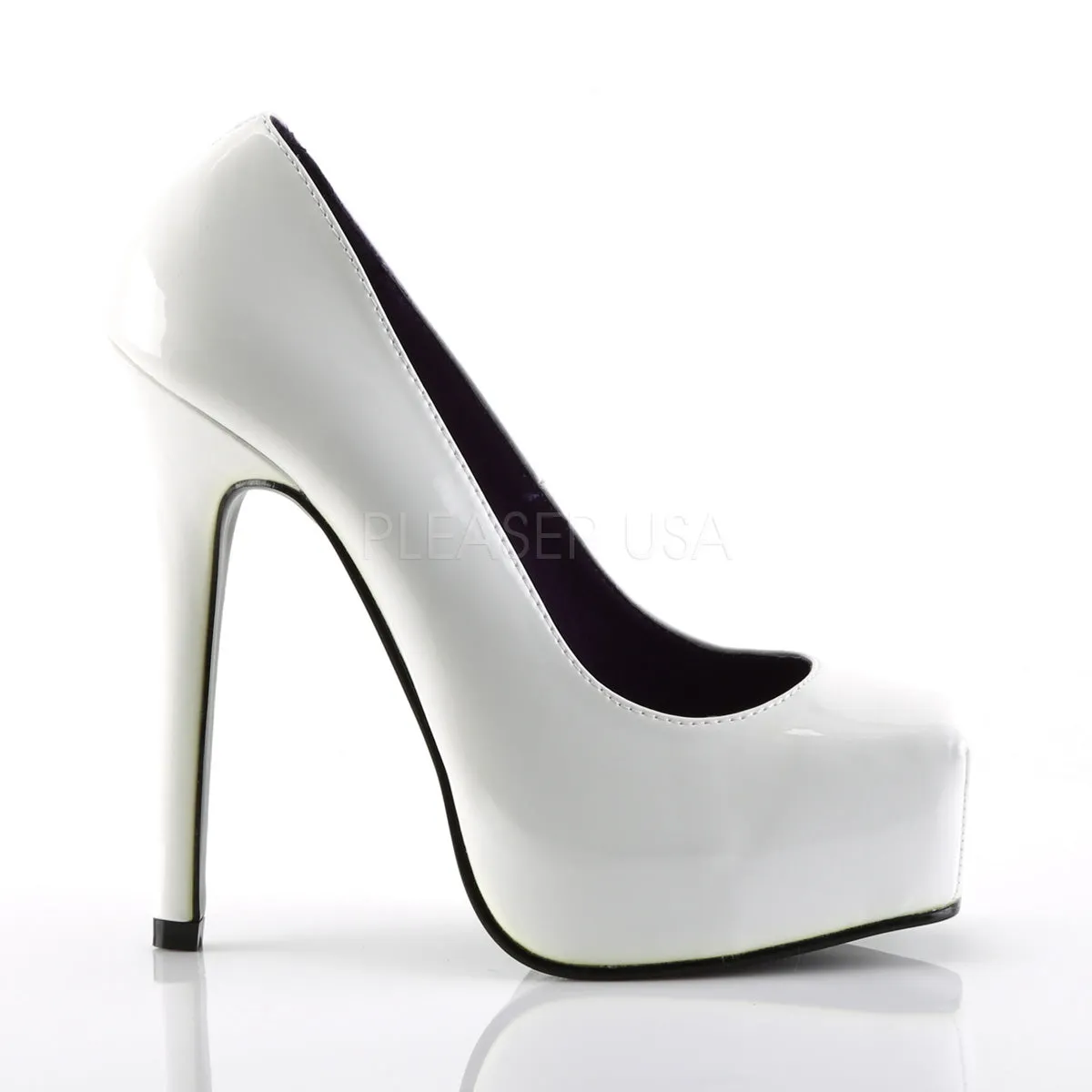 BONDAGE-01  White Patent