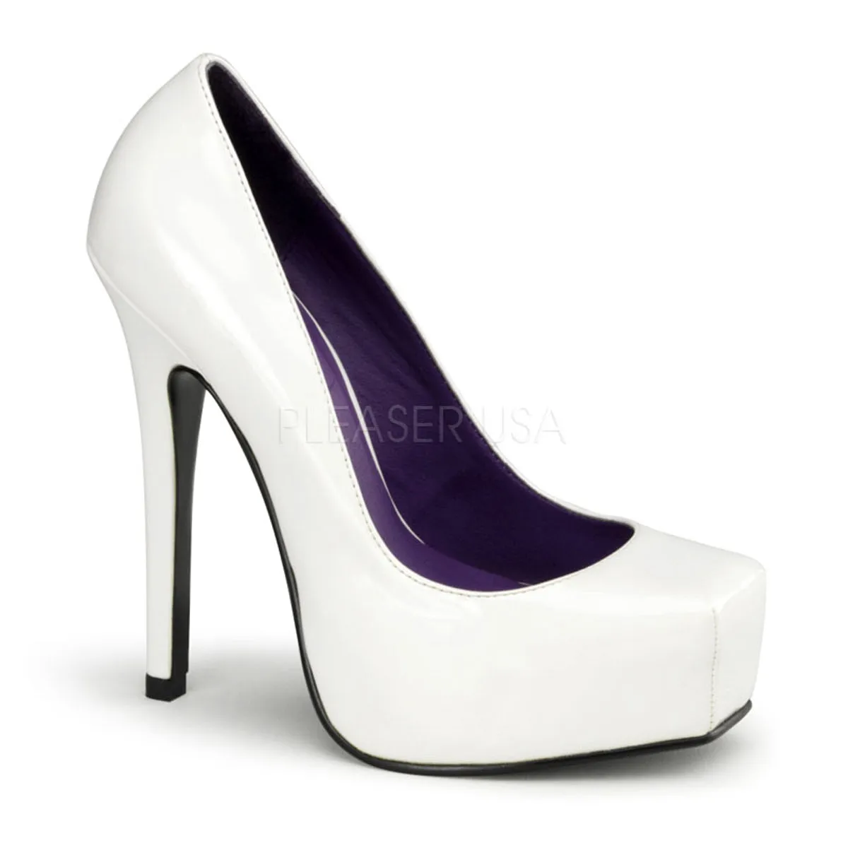 BONDAGE-01  White Patent