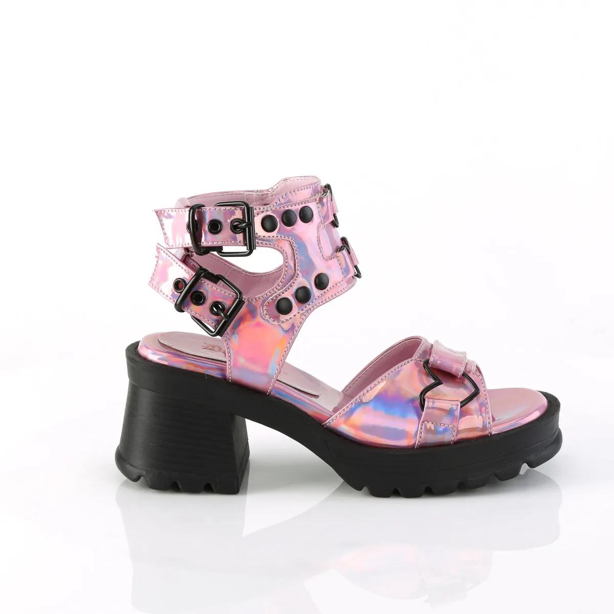 BRATTY-07  Pink Holo Patent