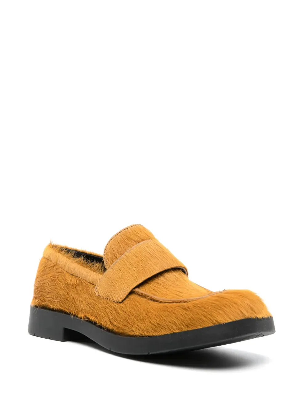 CamperLab square-toe textured loafers