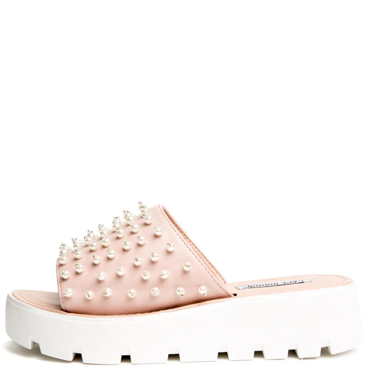 Cape Robbin Mandy-1 Pink Slides Pink