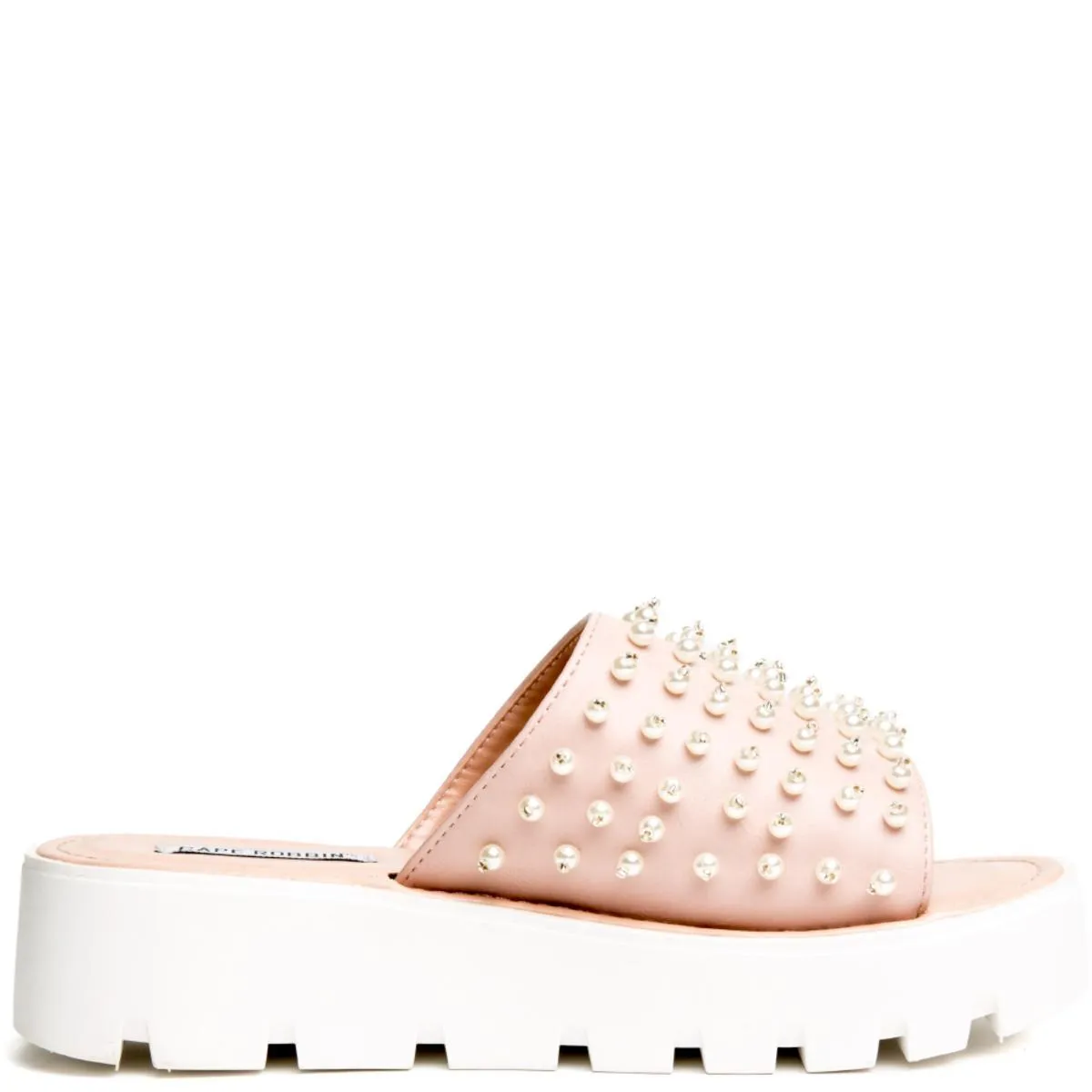 Cape Robbin Mandy-1 Pink Slides Pink
