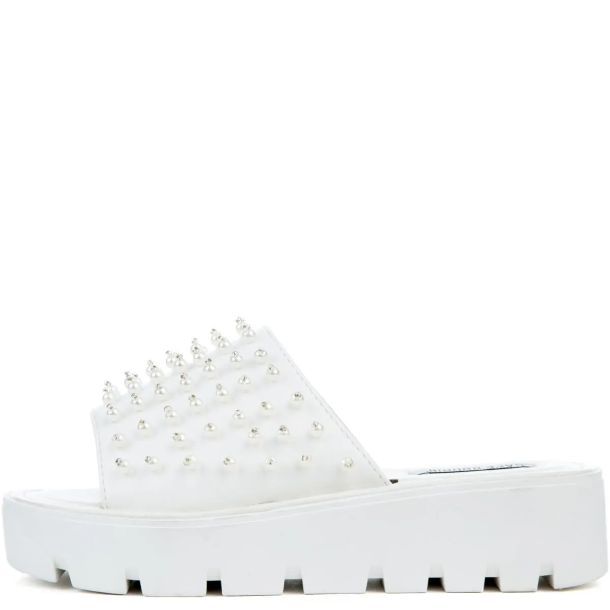 Cape Robbin Mandy-1 White Slides White