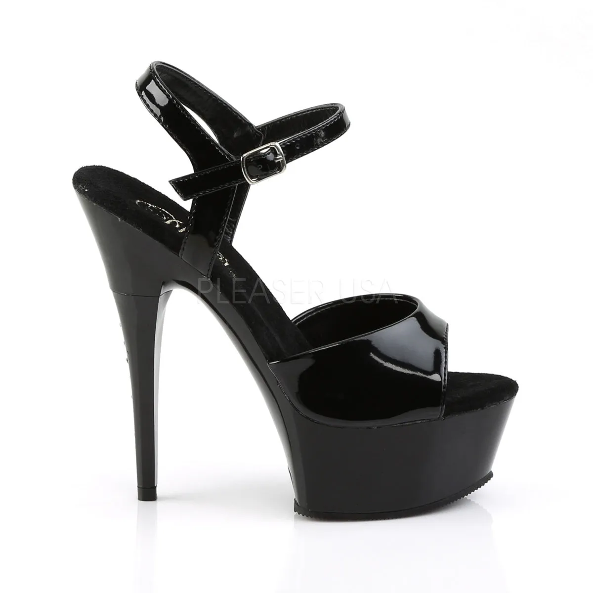 CAPTIVA-609  Black Patent/Black