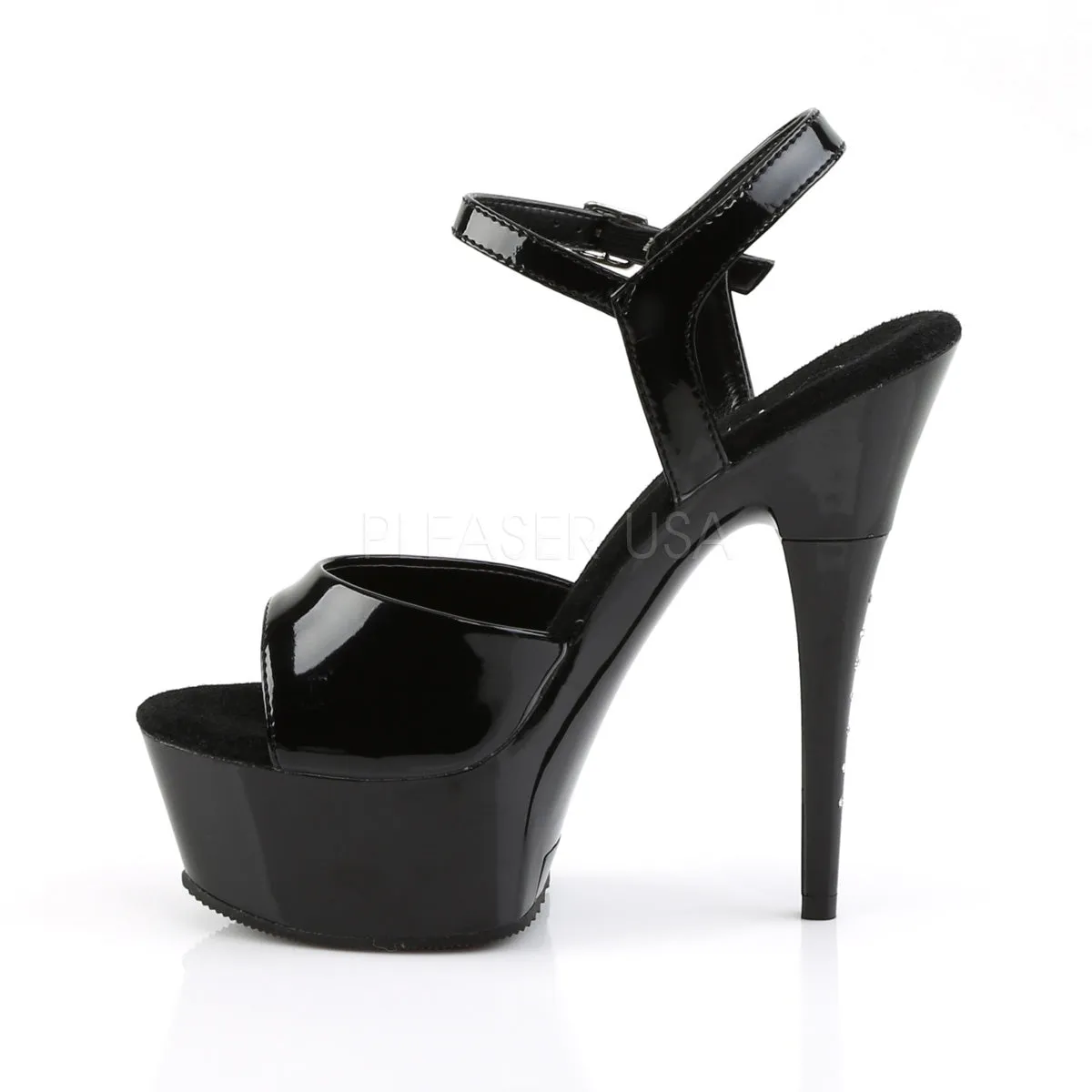 CAPTIVA-609  Black Patent/Black