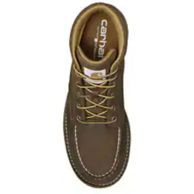 Carhartt Men's Millbrook Soft Toe WP Moc Toe Work Boot -Brown- FM5010-M