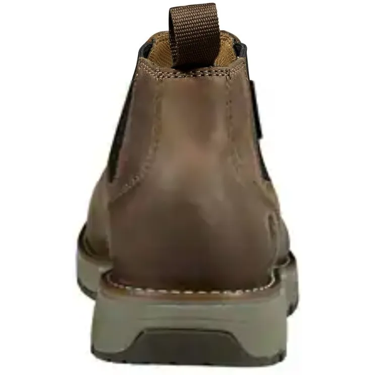 Carhartt Men's Millbrook Steel Toe Romeo Wedge Work Boot -Brown- FM4200-M