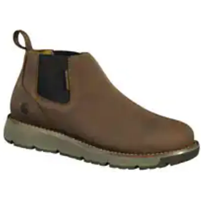 Carhartt Men's Millbrook Steel Toe Romeo Wedge Work Boot -Brown- FM4200-M