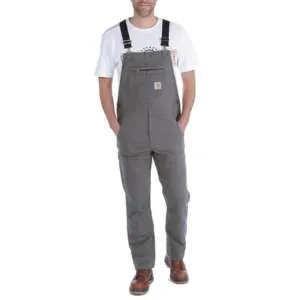 Carhartt rigby bib overall gravel 102987