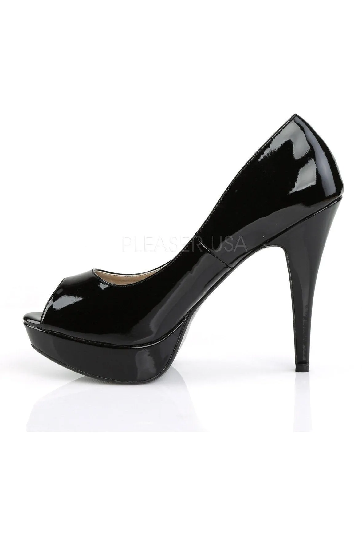 CHLOE-01 Pump  | Black Patent