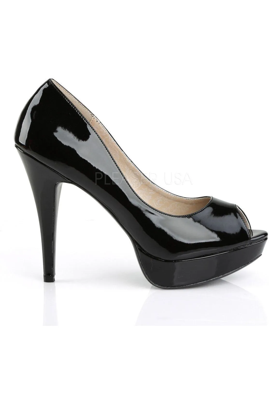 CHLOE-01 Pump  | Black Patent