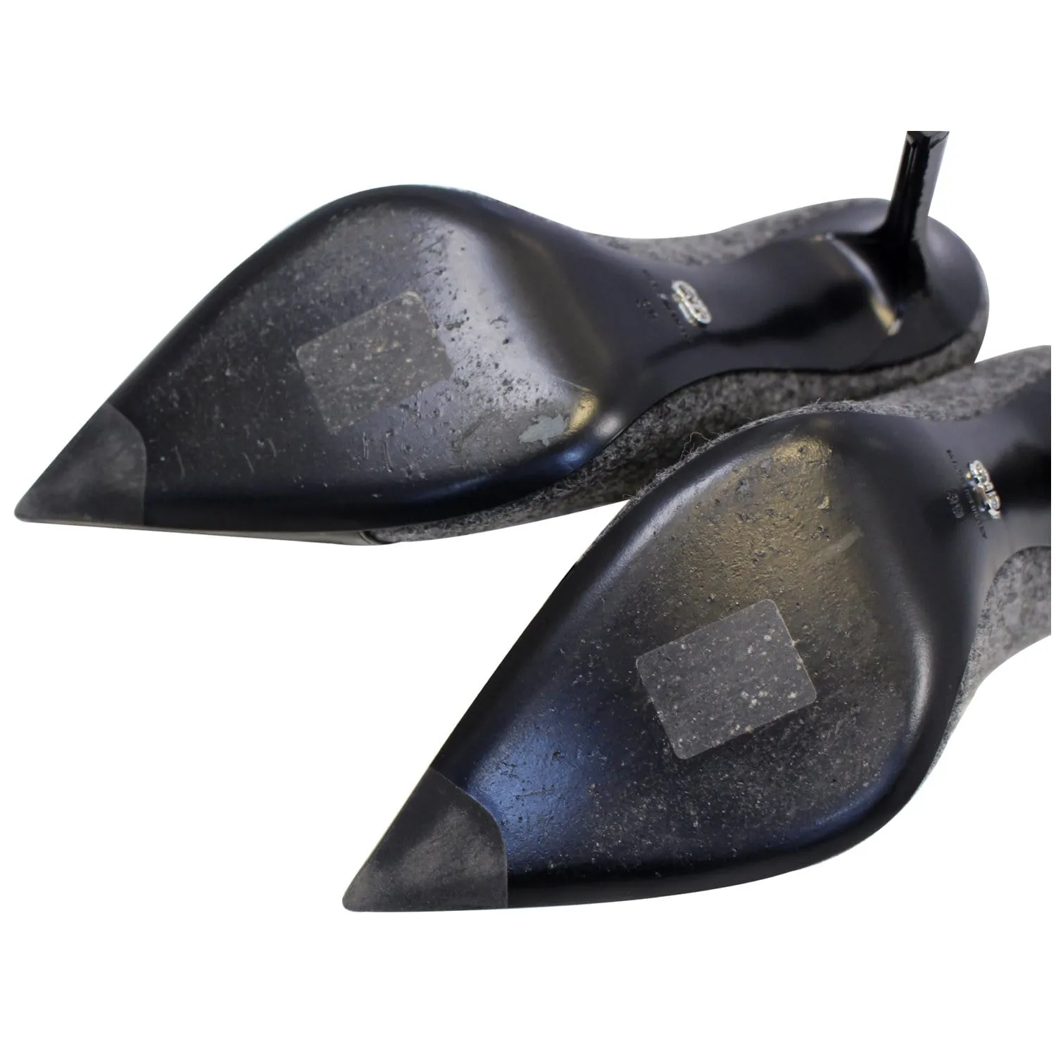 Christian Dior Spade Heels Black/Grey Size 9