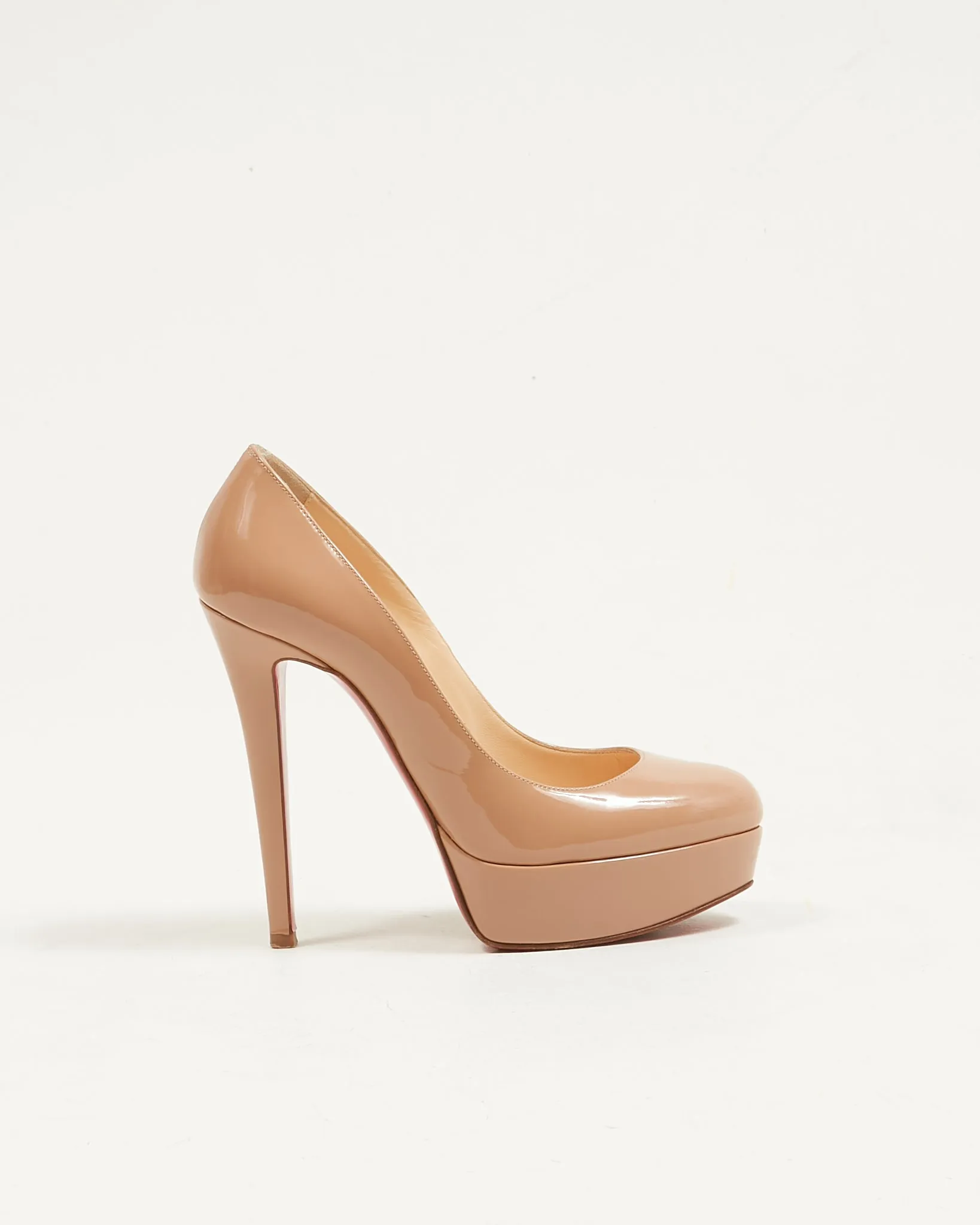 Christian Louboutin Nude Patent Alti 160mm Pumps - 35
