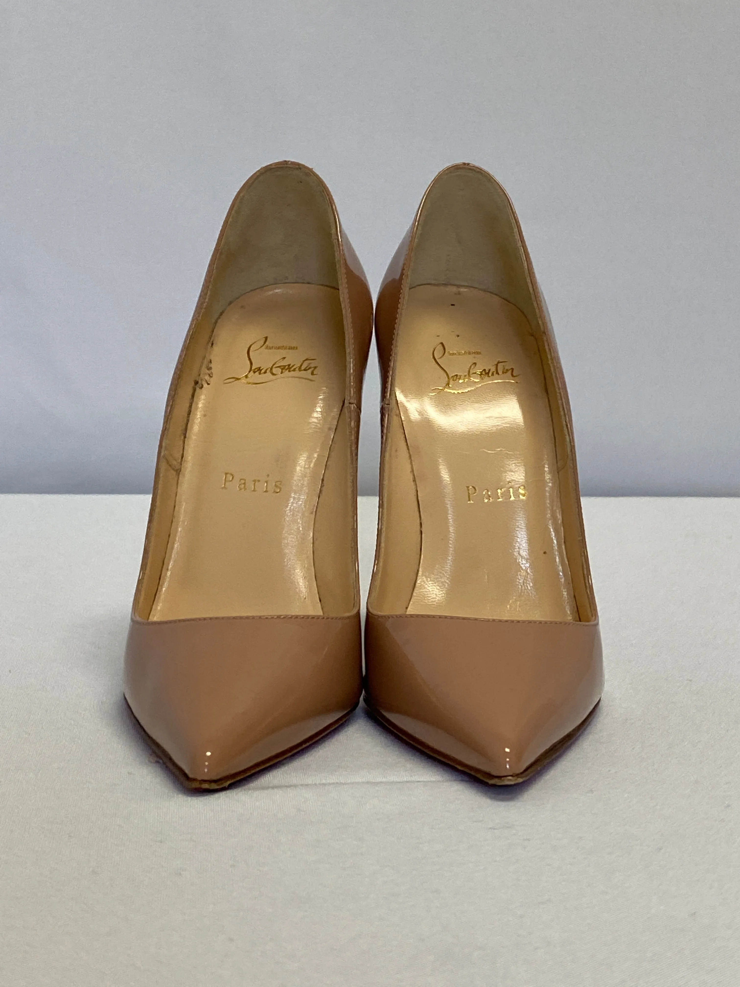 Christian Louboutin So Kate 120 Patent Nude