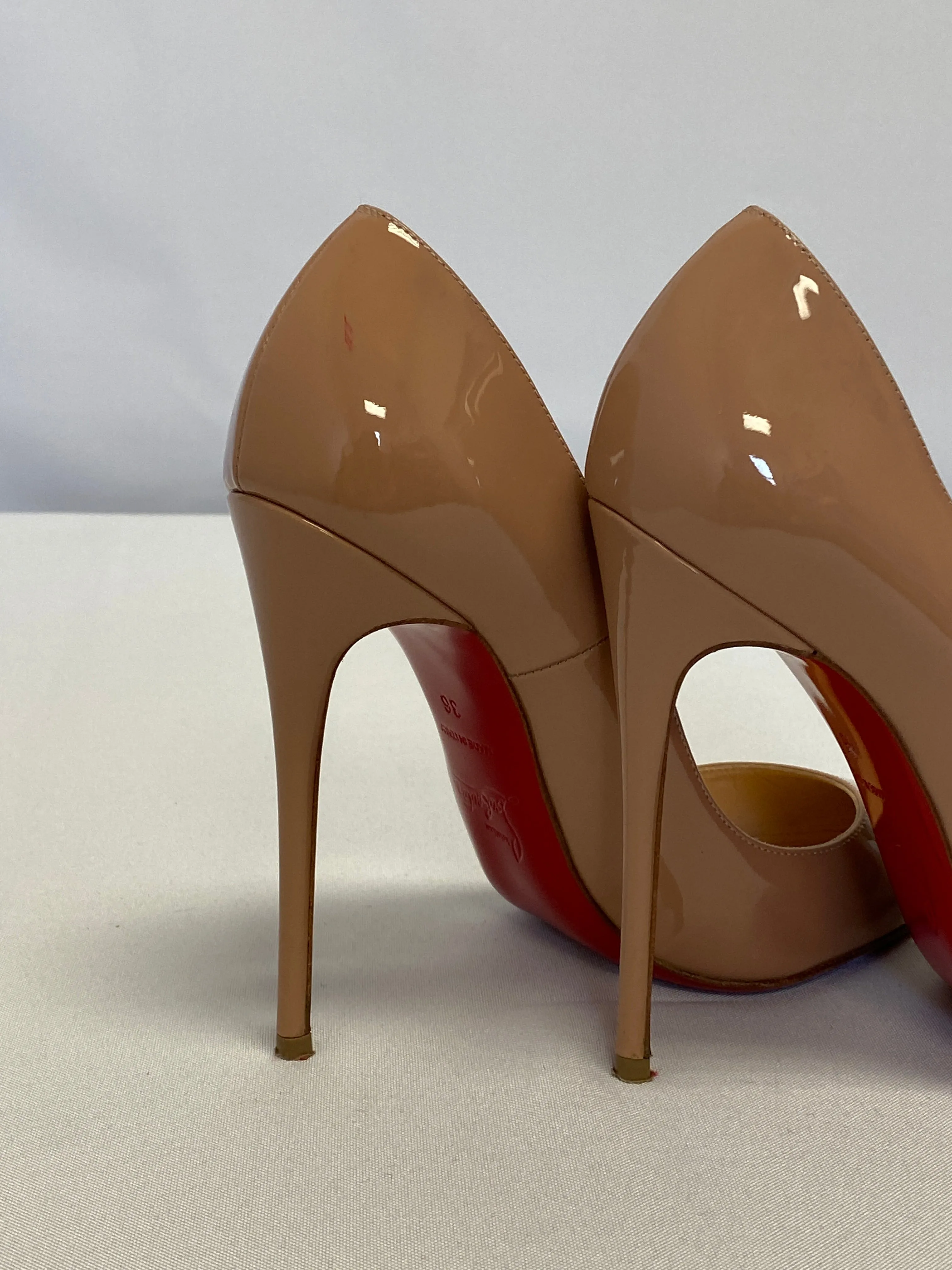 Christian Louboutin So Kate 120 Patent Nude