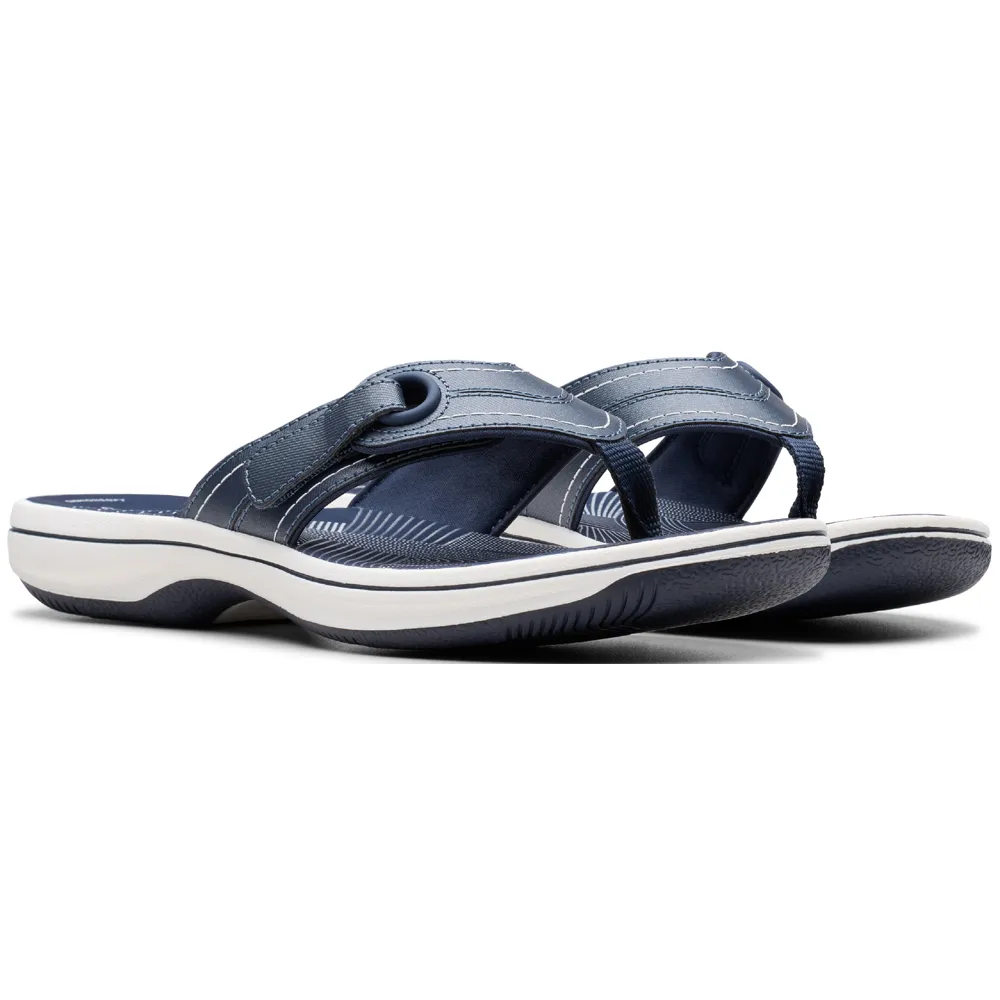 Clarks Brinkley Reyna Navy Sandals