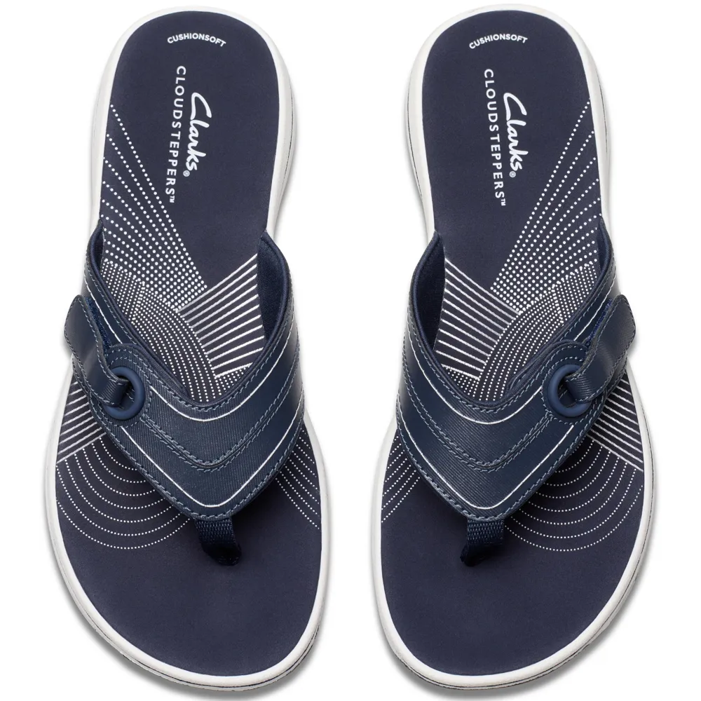 Clarks Brinkley Reyna Navy Sandals