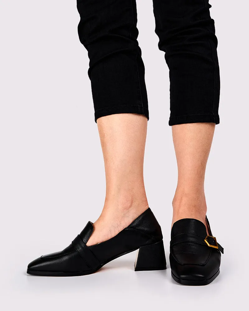 (Clean Up) Gentle And Versatile Square Toe Loafers