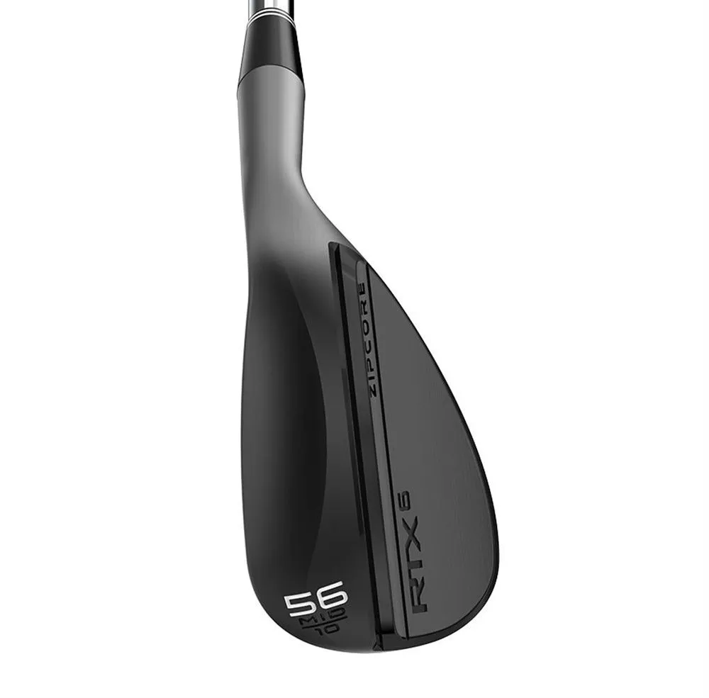 Cleveland RTX 6 Zipcore Black Satin Steel Wedge