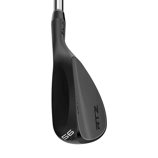 Cleveland RTZ Black Satin Wedge- Steel