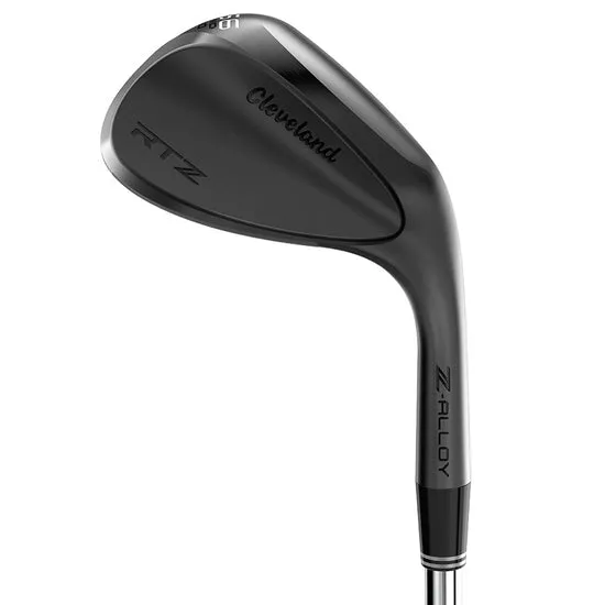 Cleveland RTZ Black Satin Wedge- Steel