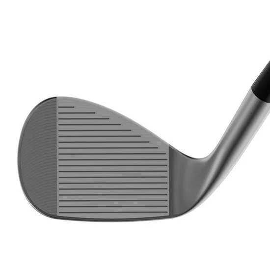 Cleveland RTZ Black Satin Wedge- Steel