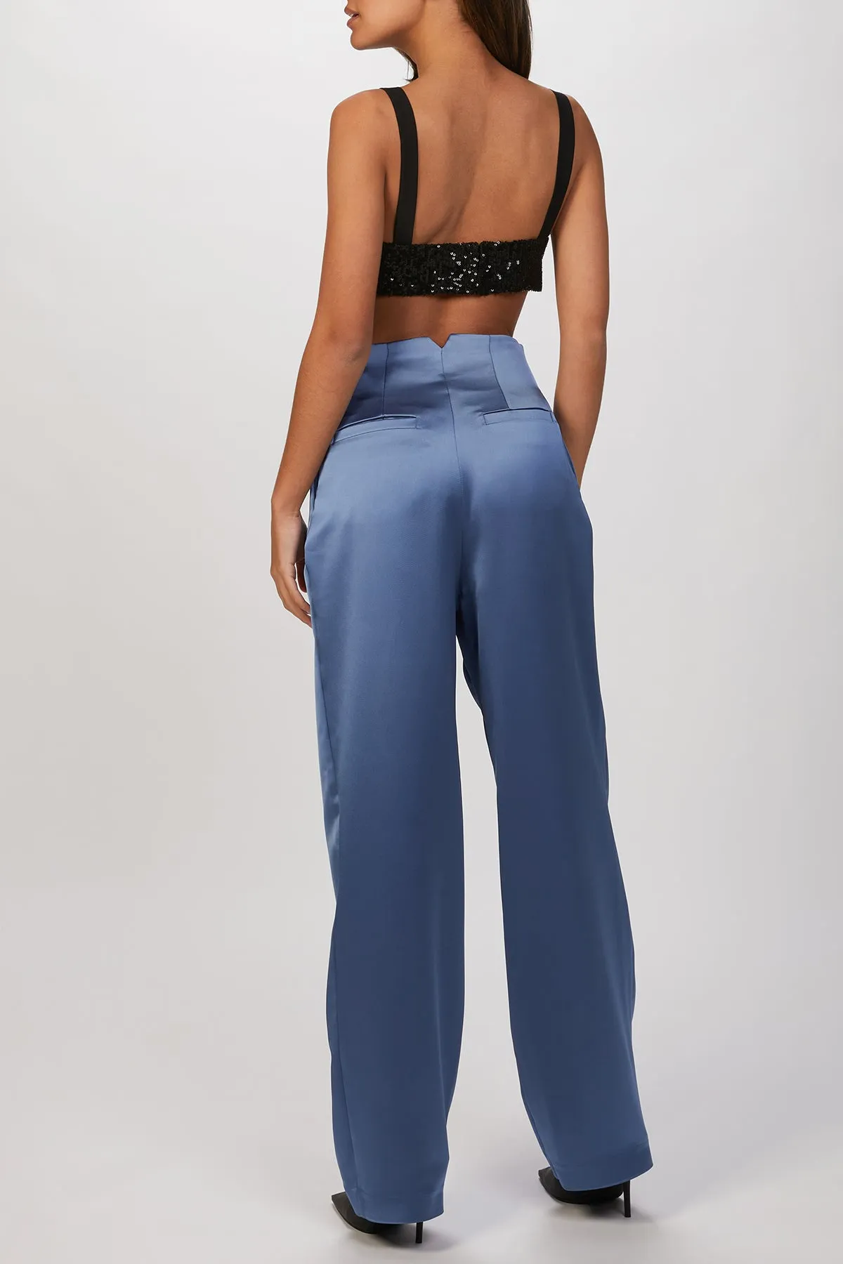 CLYDE SATIN PANTS